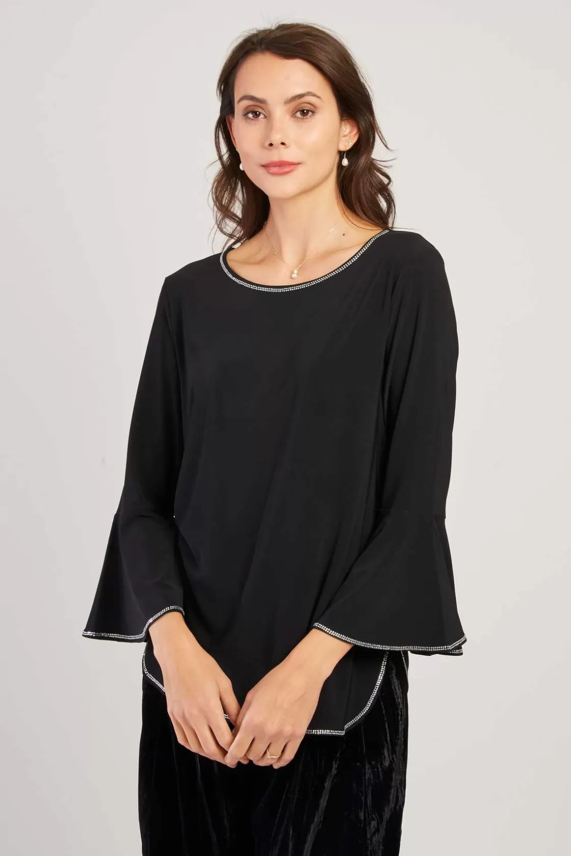 Maison Derhy Les Blouses, Chemisiers & Tops-Blouse unie manches longues HAMILTON