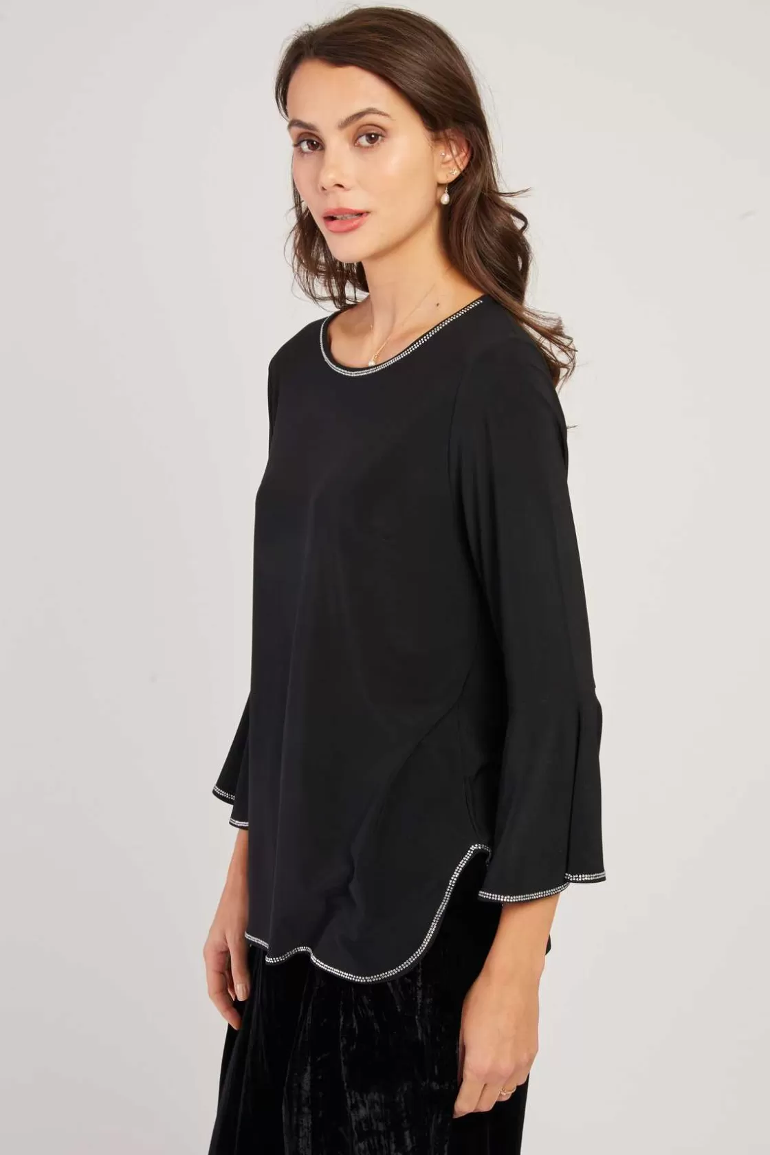 Maison Derhy Les Blouses, Chemisiers & Tops-Blouse unie manches longues HAMILTON