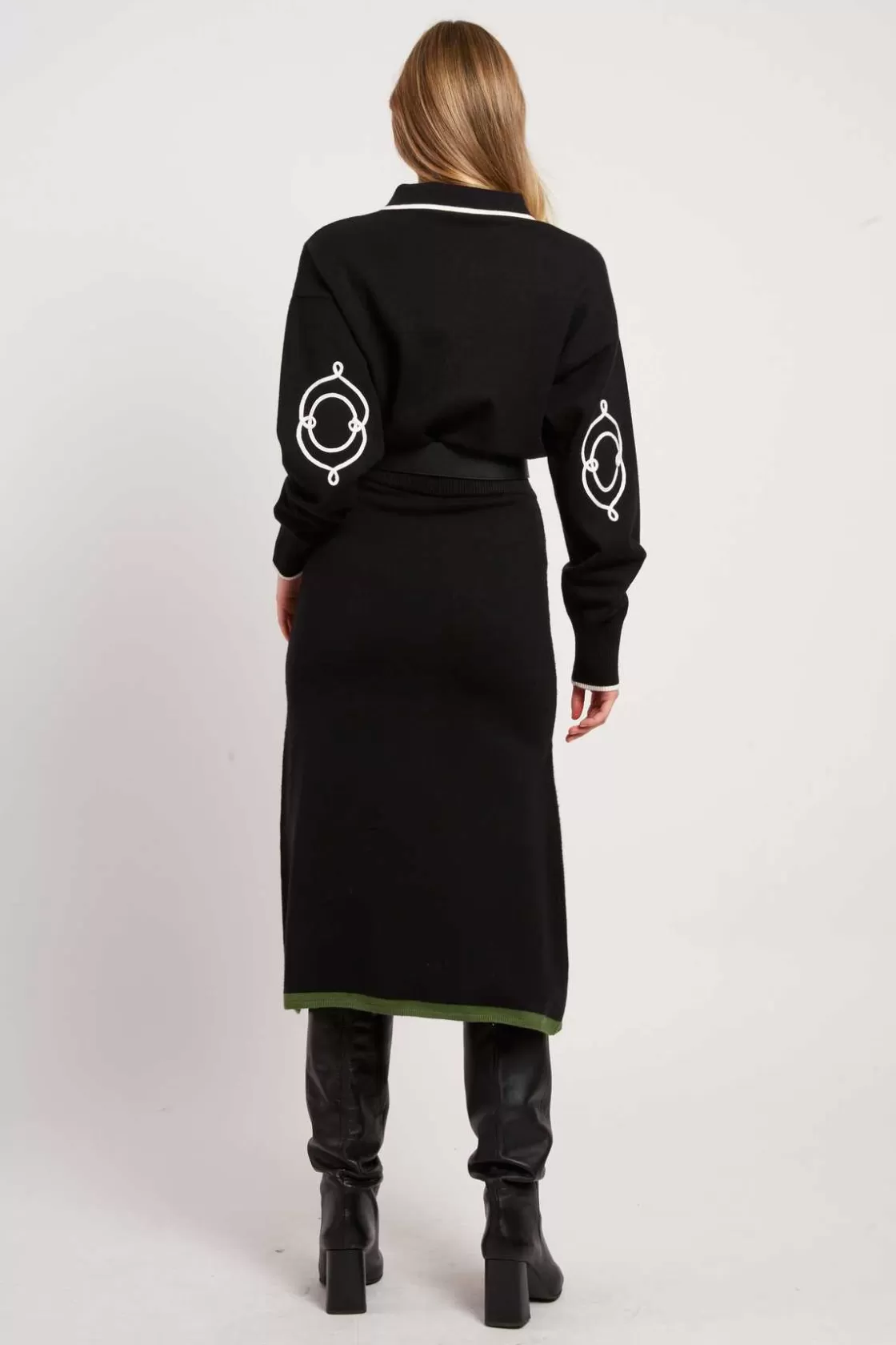 Maison Derhy La Maille | Les Gilets, Cardigans & Pulls-Pull col chemise bicolore CALLISTA