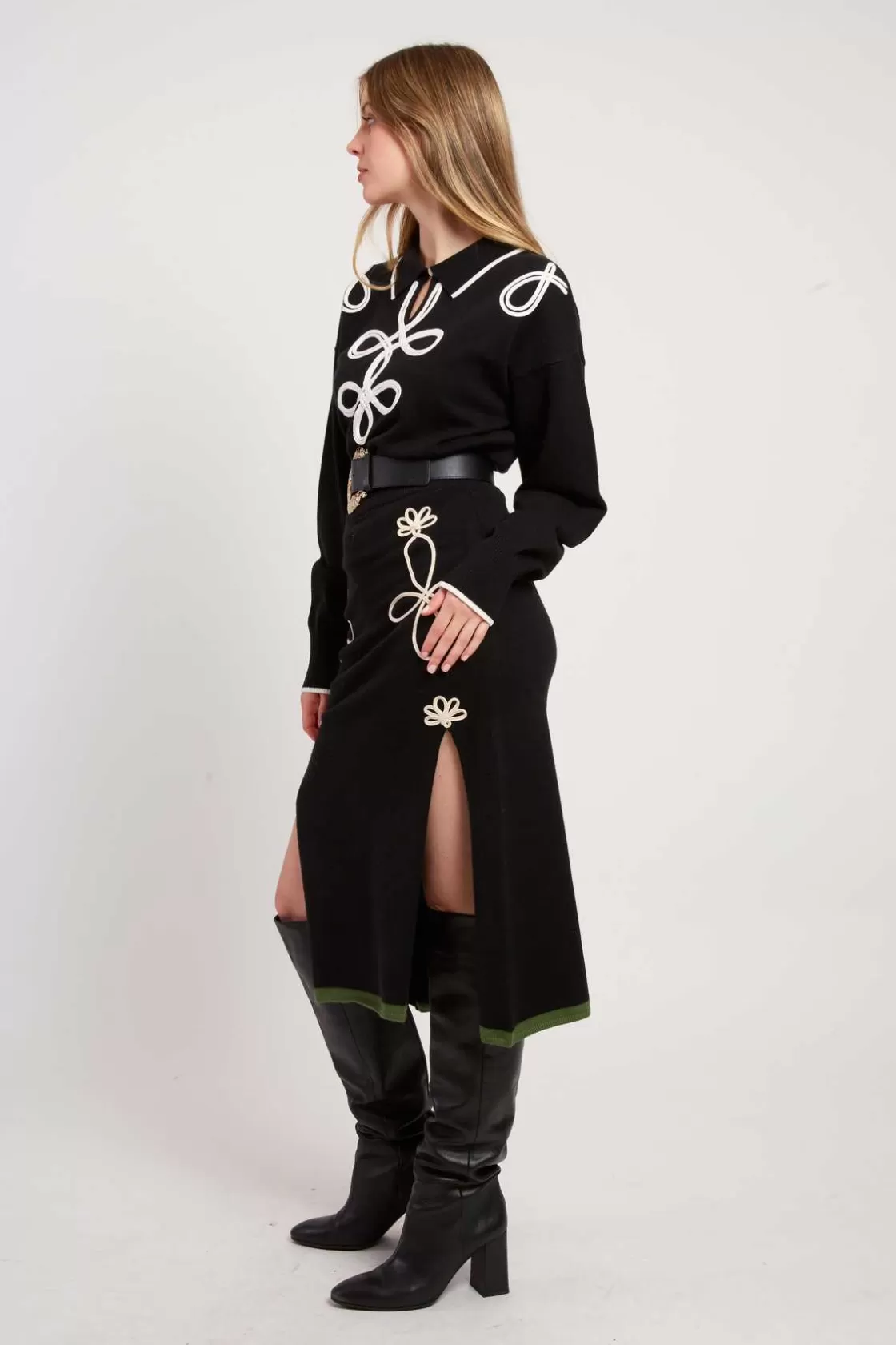 Maison Derhy La Maille | Les Gilets, Cardigans & Pulls-Pull col chemise bicolore CALLISTA